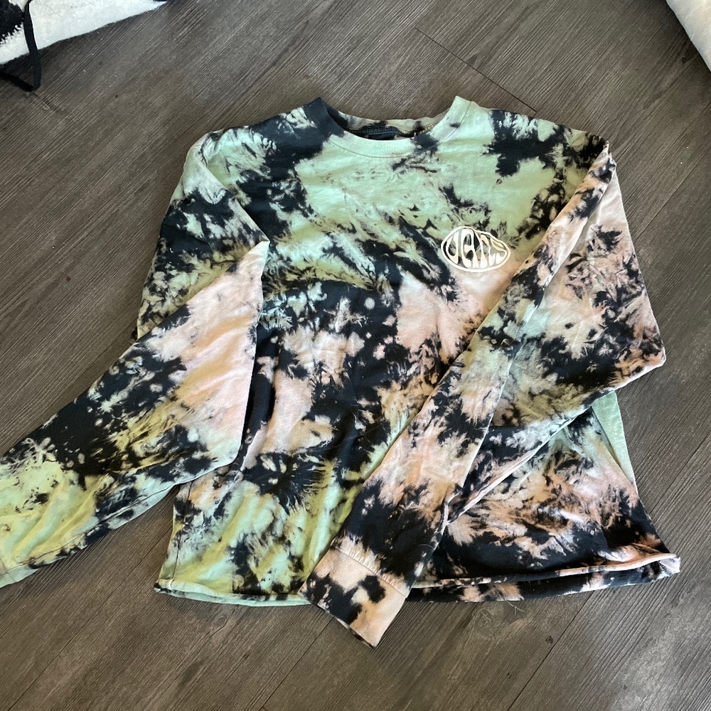 Vans long sleeve crop top